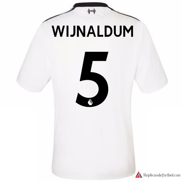 Camiseta Liverpool Segunda equipación Wijnaldum 2017-2018